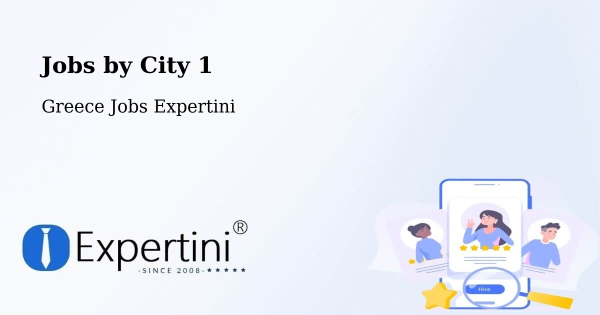 City Jobs in Greece - Expertini