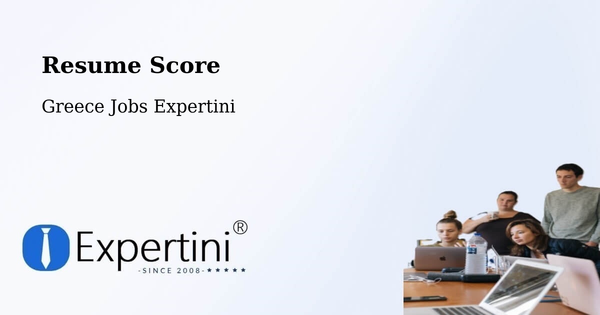 Resume Score & Job Description Match Tool – Pigí - Greece Jobs Expertini